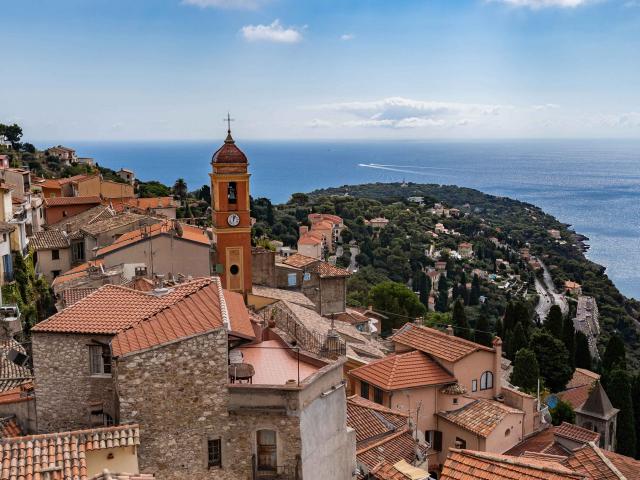 Roquebrune Village Vue Sur Le Cap Martin