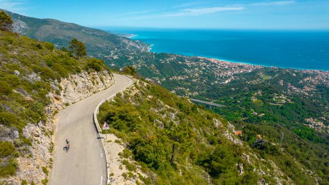 Vélo Route vue panoramique