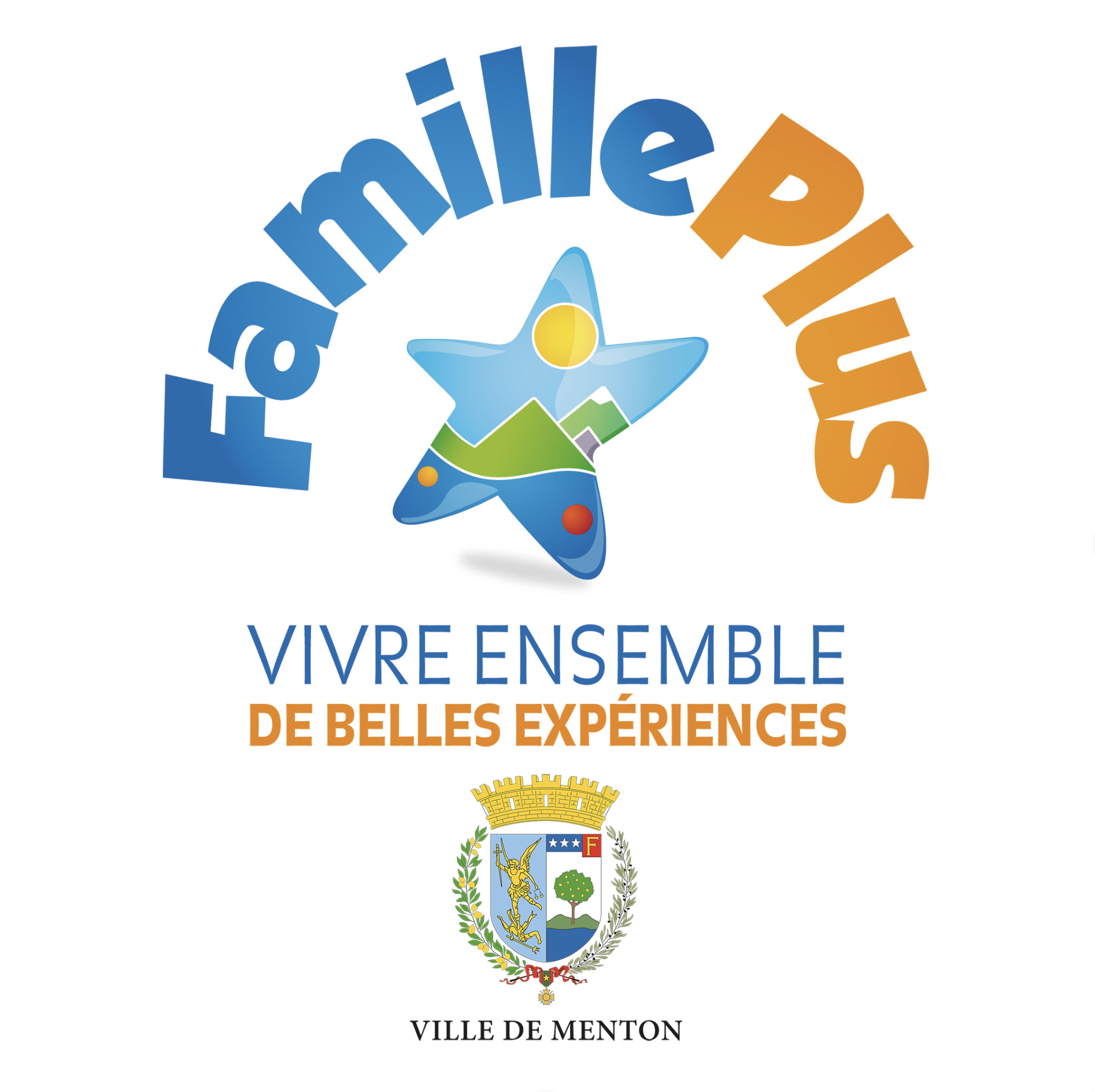 Logo Famille Plus Ville De Menton