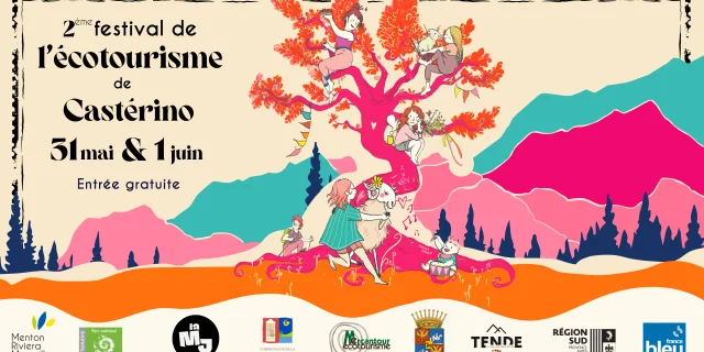 Festival De Lecotourisme 2025 Poster Mentone Riviera Merveilles